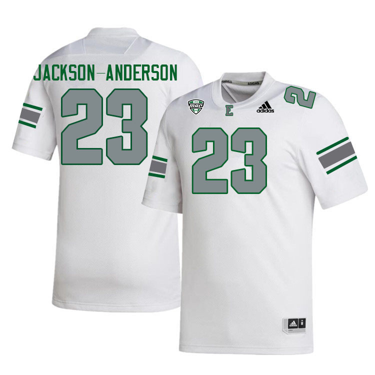 Elijah Jackson-Anderson Eastern Michigan Jersey,Eastern Michigan University Eagles Football Jersey-White